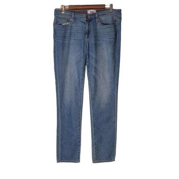 Paige Jimmy Jimmy Skinny Jeans Size 28 Blue Denim - Picture 3 of 8